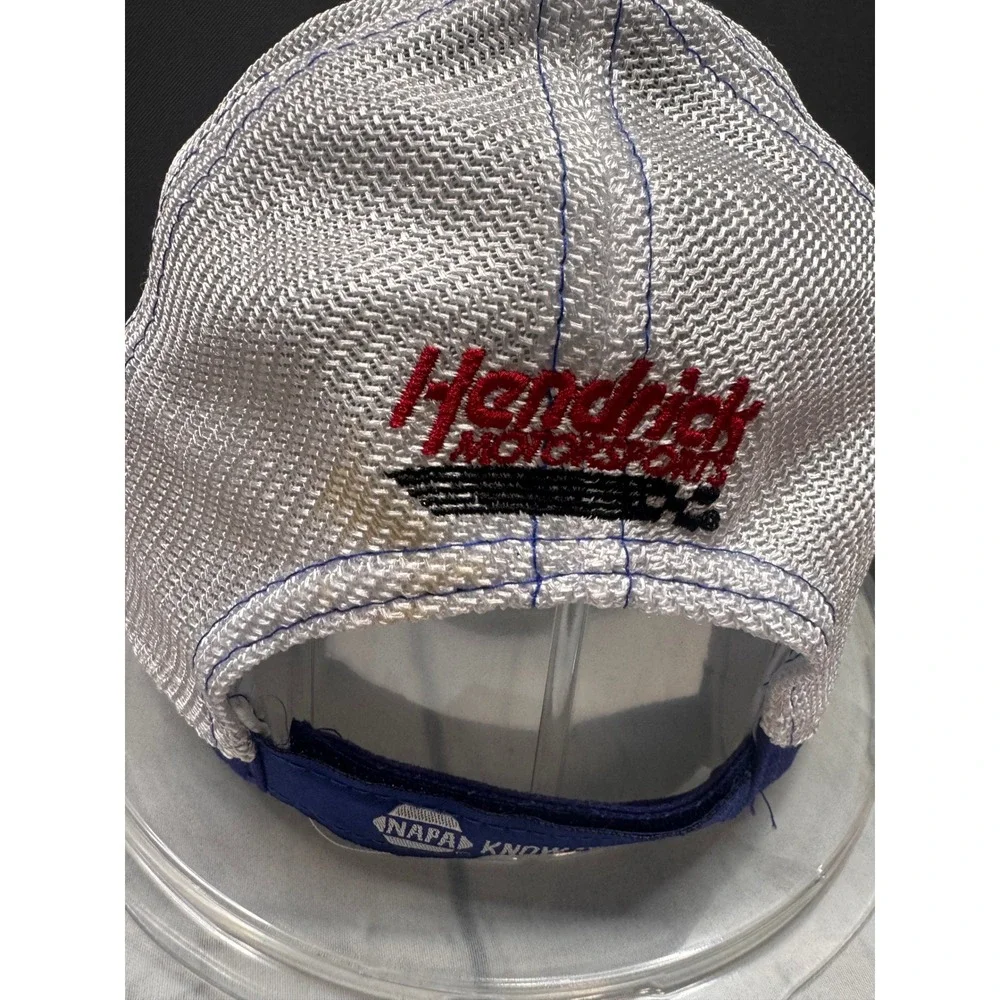 NAPA Racing Trucker Hat Unisex Blue‎ White Hendrick Motorsports Adjustable OSFM